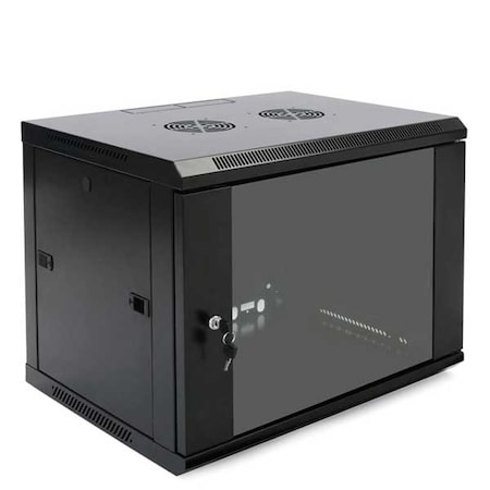 Dyno Rack Wall -6U - 6U Wall Cabinet 24" x 14 x 12". 6U, 600*450*370MM, Wall Mount, single Section, f DYN-300740